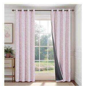 2 Panels, NEW Chenille Farmhouse Curtains